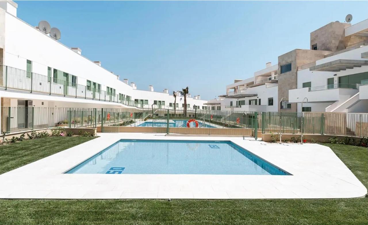 OCEAN APARTAMENT !! 1ª Línea del Mar, piscina, parking, wifi Mojácar Exterior foto