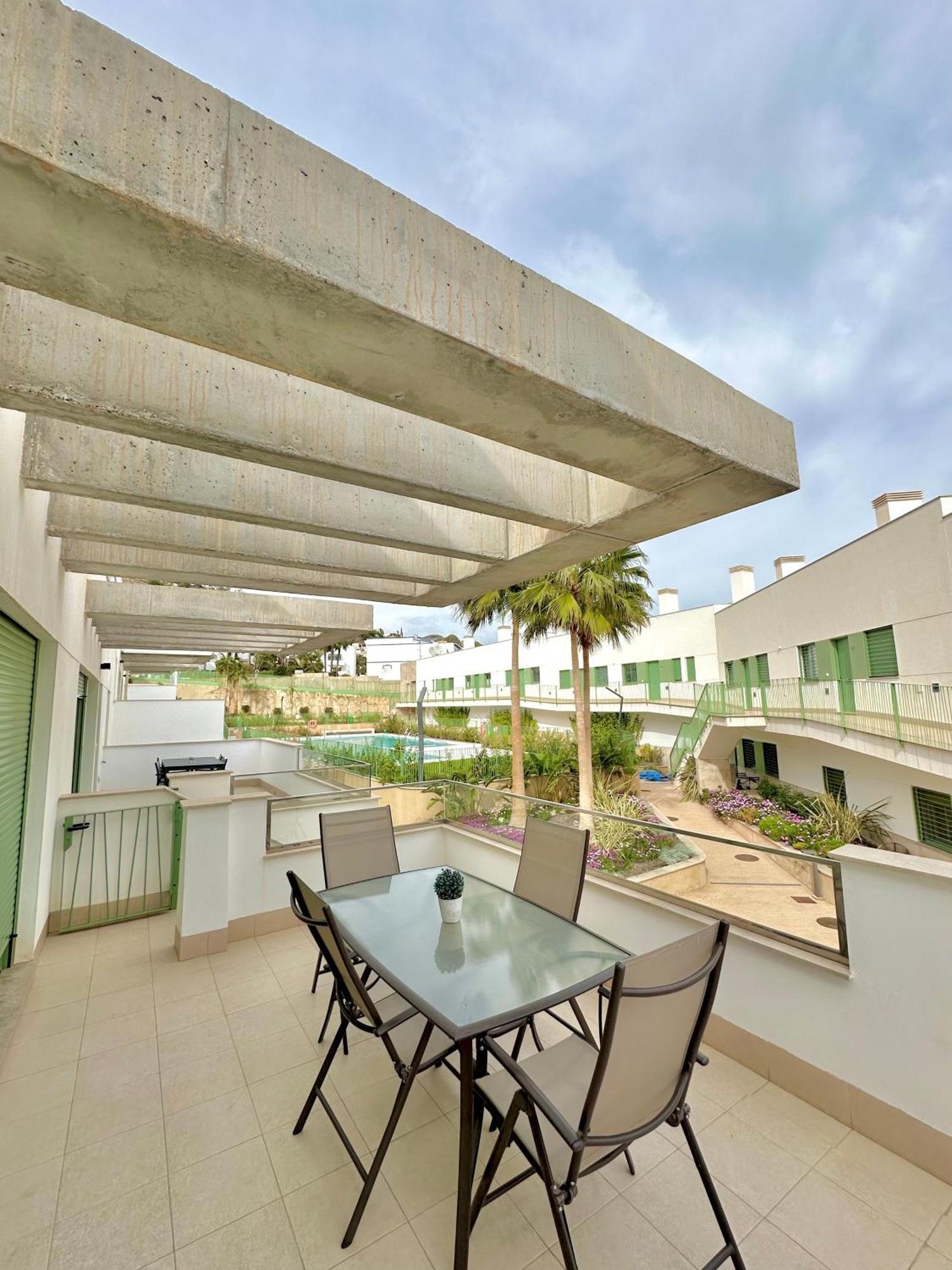 OCEAN APARTAMENT !! 1ª Línea del Mar, piscina, parking, wifi Mojácar Exterior foto